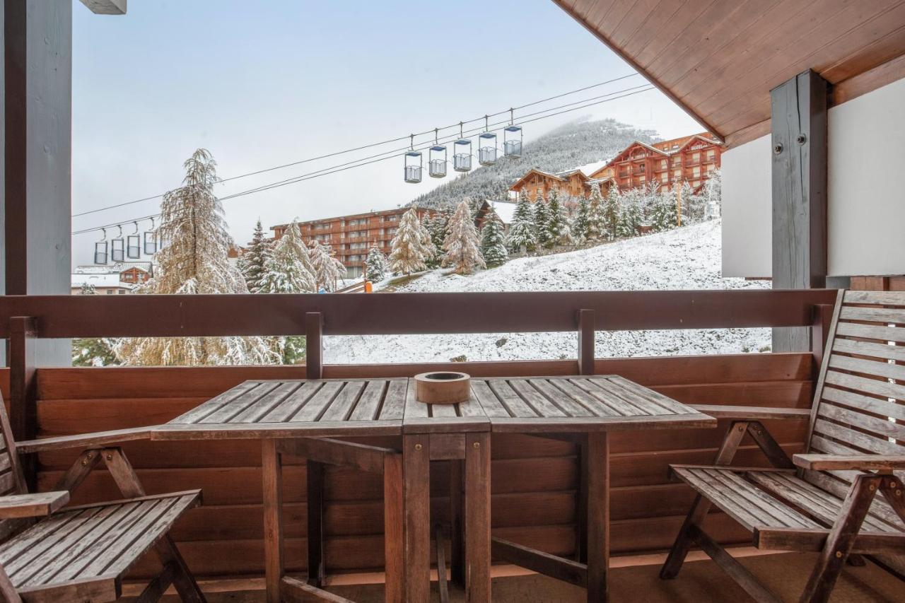 Appartement Spacieux L'Alpe D'Huez, Balcon Eksteriør bilde